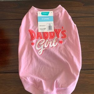 Pet Tshirt small- pink